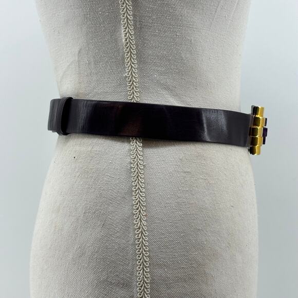 Judith Leiber Amethyst Gem Deep Purple Belt Expandable One Size - Picture 7 of 11
